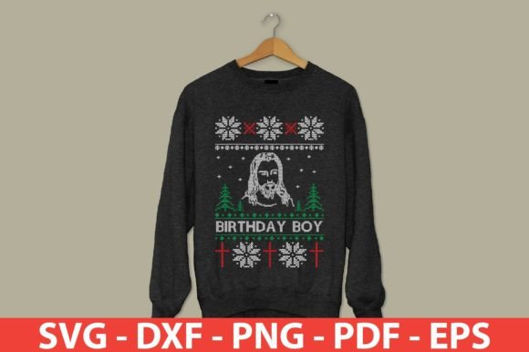 Birthday Boy Jesus Ugly Christmas Shirt Review