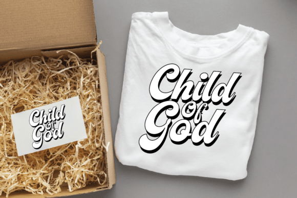 Child of God, Christian Graphics for T-Shirt Designs & Digital Products