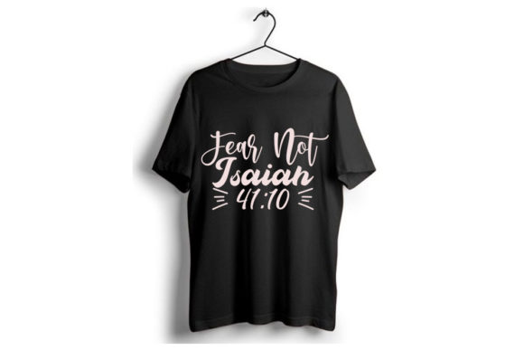 Christian Jesus SVG Design: Fear Not