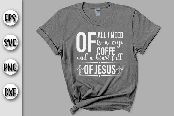 Christian Jesus T-Shirt Design Graphics & Designs