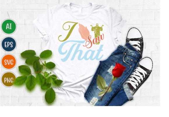 I Saw That, Faith Love, Jesus Christ Tee Review
