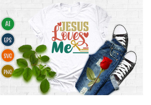Jesus Loves Me, Jesus Christ T-Shirt Svg: A Designer’s Review for Real Client Projects